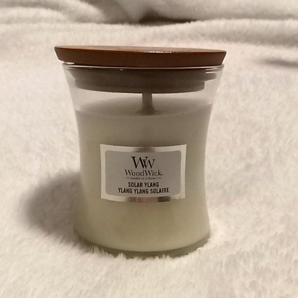Solar Ylang Woodwick Mini 3oz Candle New